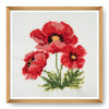 Poppies Counted Cross Stitch Kit By Trimits