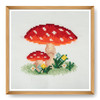Toadstool Counted Cross Stitch Kit by Trimits