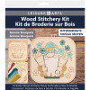 Gnome Bouquet Wood Stitchery Shapes Kit By Leisure Arts