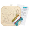 Gnome Bouquet Wood Stitchery Shapes Kit By Leisure Arts