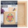 Shadow Box Hexagon Wood Stitchery Shadow Boxes Kit By Leisure Arts