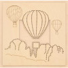 Shadow Box Hot Air Balloon Wood Stitchery Shadow Boxes Kit By Leisure Arts