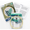 Teal Leaves Freestyle Embroidery Kit By Leisure Arts