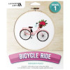 Bicycle Ride Freestyle Embroidery Kit By Leisure Arts