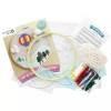 Organza Hot Air Balloon Freestyle Embroidery Kit By Leisure Arts