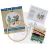 Cactus Garden Freestyle Embroidery Kit By Leisure Arts