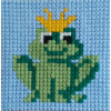Frog Prince Printed Cross Stitch Kit By Gobelin