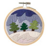 Snowy Forest Freestyle Embroidery Kit By Leisure Arts