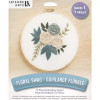 Flower Swag Home Freestyle Embroidery Kit By Leisure Arts