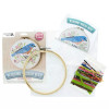 Blue Bird Freestyle Embroidery Kit By Leisure Art