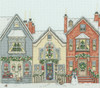 Snowy Street Counted Cross Stitch Kit by Bothy Threads