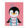 Smart Penguin Tapestry Kit by Vervaco