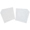 Cards Singlefold 8 x 8 White (10) by Peakdales