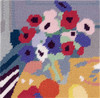 Vase with Flowers Tapestry Canvas by Henri Matisse
