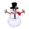 Christmas Snowman Iron On Motif by Trimits