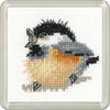 Blossom Coaster Cross stitch Kit By Heritage