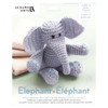 Crochet Friends - Elephant Crochet Kits Kit By Leisure Art