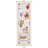 Bears Wallhanging Girl Counted Cross Stitch Kit by Permin