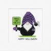 Trick or Treat Cross stitch Card Kit by Heritage