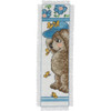 Teddy in Blue Hat Bookmark Counted Cross Stitch Kit by Permin