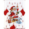 Woodland Santa Advent Cross Stitch Kit by Permin