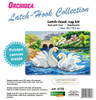 Swans Latch Hook Rug by Orchidea