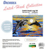 Dolphins Latch Hook Rug Kit by Orchidea