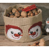 Snowmen Bag Christmas Cross Stitch Kit  By Permin