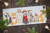 Festive Felines Counted Cross Stitch Kit by Bothy Threads