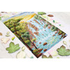 Steep Waterfall Counted Cross Stitch Kit by MP Studia