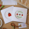 Lady Bugs Cross Stitch Card Making Kit By Sew Sophie