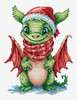 The Happy Dragon Cross stitch Kit by Luca S