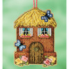 Straw House Beaded and Counted Cross Stitch Kit by Mill Hill