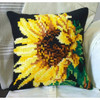 Sunflower Cushion Printed Cross Stitch Kit By Gobelin