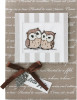 Owls Cross Stitch Post Card Kit by Luca-S