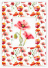Poppies Counted Cross Stitch Post Card Kit by Luca-S