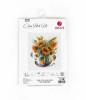 Vase with Sunflowers Cross Stitch Kit by Luca S