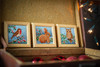 Set of 3 Winter Animals Miniatures Cross Stitch Kit by Vervaco