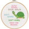 Slow Down Counted Cross Stitch by Permin