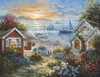 Tranquil Seafront Needlepoint Kit By Luca S