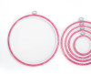 9 inch Pink Flexible Hoop by Nurge