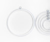 9 inch Transparent Flexible Hoop by Nurge