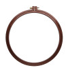 7" Wood Effect Plastic Hoop by Nurge