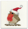 Festive Rowan Counted Cross Stitch Kit by Heritage Crafts
