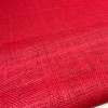  1 Offcut of Red Hessian Fabric 155cm x 105cm