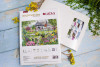 Cottage Garden Cross stitch Kit by Luca S