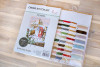 Red Mail Box Cross Stitch Kit by Luca S