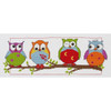 Four Owls Counted Cross Stitch Kit by Permin