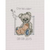 Teddy Birth Sampler Counted Cross Stitch Kit by Permin