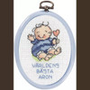 Baby Boy Mini 1 Counted Cross Stitch Kit by Permin